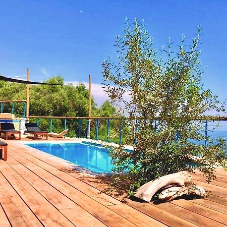 House Tanna Of Villa Intaba Spectacular Sea Views Corfiot Riviera Spartilas Corfu Island Greece Close To Ipsos Beach Spartylas Exteriér fotografie