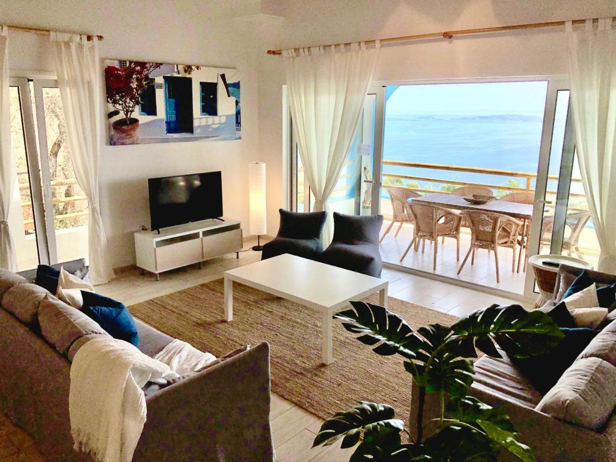 House Tanna Of Villa Intaba Spectacular Sea Views Corfiot Riviera Spartilas Corfu Island Greece Close To Ipsos Beach Spartylas Exteriér fotografie